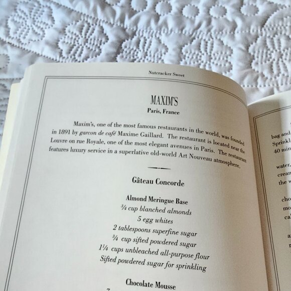 Nutcracker Sweet Dessert Cookbook & Nutcracker Ballet Music Vol V Rubin 1992 - Picture 8 of 14